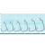 FLAGMAN Крючок Worm Super Wide Gape Offset №1 6шт 2 FLAGMAN Крючок Worm Super Wide Gape Offset №1 6шт 2
