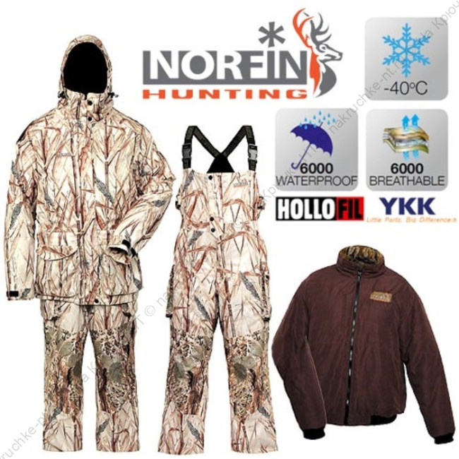 Костюм зим. Norfin Hunting NORTH RITZ 05 р.XXL