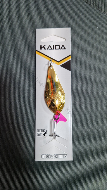Набор №4 колеблющихся блесен KAIDA (модель 5002, вес 16 грамм)
