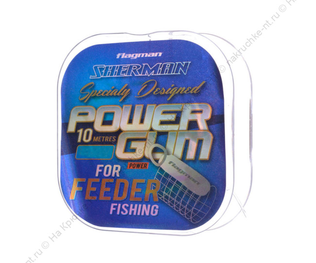 FLAGMAN Амортизатор для фидера Feeder Gum Sherman 10м d0,6мм